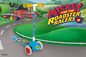 Mickey and the roadster racers coming on Disney Junior!